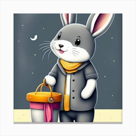 Bunny 02 Canvas Print