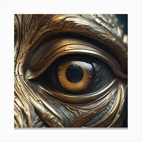 Eye Of The Dragon 3 Canvas Print