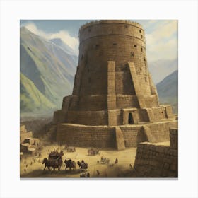 Egyptian Pyramid Canvas Print