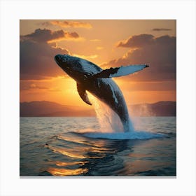 Humpback Whale 2 Canvas Print