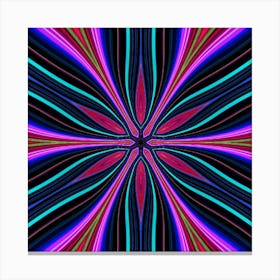 Psychedelic Flower 148 Canvas Print