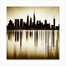 New York City Skyline 56 Canvas Print