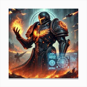 Ivan Arkov Ignis Paladin 1 Canvas Print