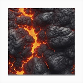 Lava Flow 33 Canvas Print