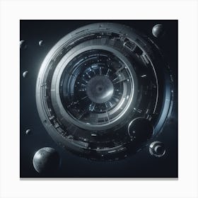 Spaceship 60 Canvas Print