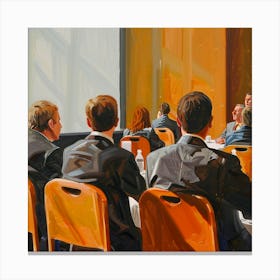 Business Meeting Canvas Print