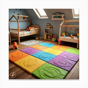 Play Mats For Kids Canvas Print