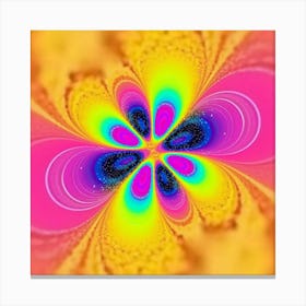 Fractal Flower Stampe su tela