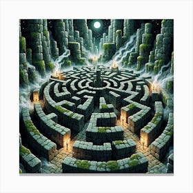 Labyrinth Canvas Print