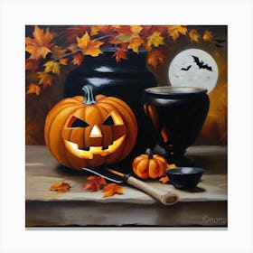 Halloween Pumpkins 21 Canvas Print