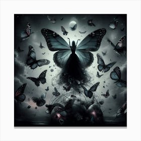 Butterfly - Butterfly Stock Videos & Royalty-Free Footage 19 Canvas Print