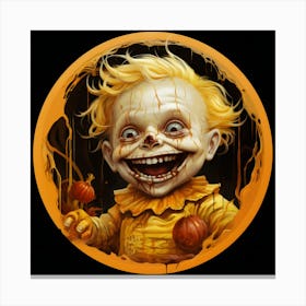 Halloween Collection By Csaba Fikker 31 Canvas Print