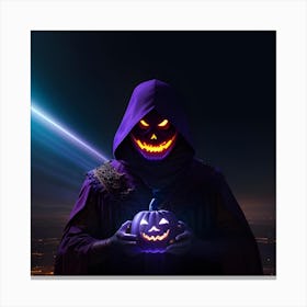 Halloween Jack O Lantern Canvas Print