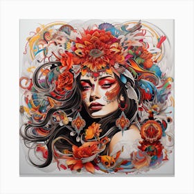 'Flora' Canvas Print