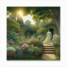 Fairytale Garden Canvas Print