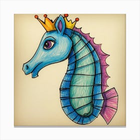 Seahorse 14 Canvas Print