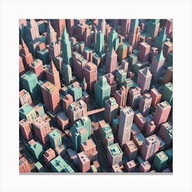 Cityscape 53 Canvas Print