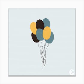 Balloons By Day (Contrasti Pt 3) Canvas Print
