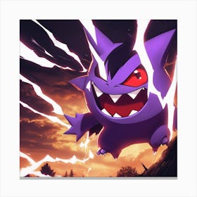 Pokemon Lightning Canvas Print