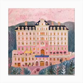 Grand Budapest Hotel Canvas Print