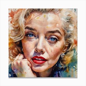 Marilyn Monroe 3 Canvas Print
