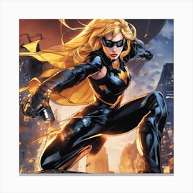 Batgirl 6 Canvas Print