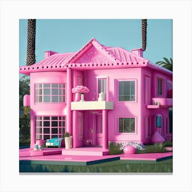 Barbie Dream House (607) Canvas Print
