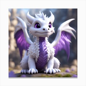 Baby dragon Canvas Print