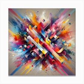 Abstract Painting 42 Canvas Print