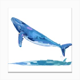 Blue Whale 04 Canvas Print