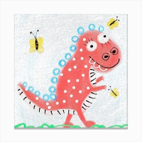 Little Dino Canvas Print