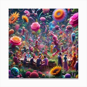 Garden Of Eden Canvas Print