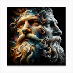 Portrait Of A Man Canvas Print