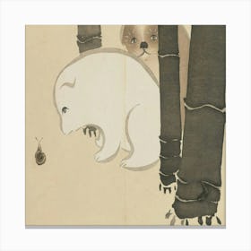 Polar Bears Canvas Print