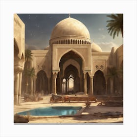 Islamic Architecture Canvas Print