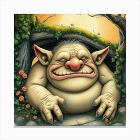 Troll Canvas Print