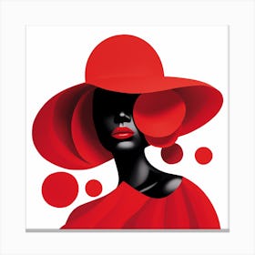 Red Hat 8 Canvas Print