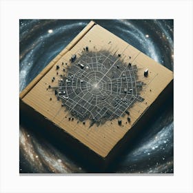 Space City 4 Canvas Print