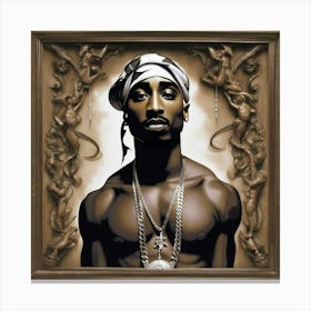 Tupac 2 Canvas Print