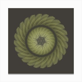 Spirographica in C Minor Canvas Print