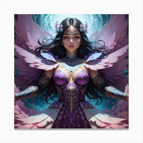 Angelic Woman Canvas Print