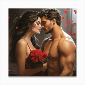 Valentine'S Day 3 Canvas Print