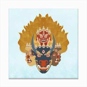 Vajra Bharav Canvas Print