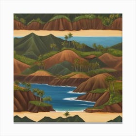 Hawaiian Landscape 5 Canvas Print