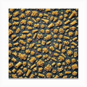 Pasta Background Canvas Print