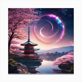 Pagoda 1 Canvas Print