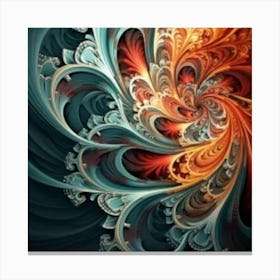 Fractal Art Canvas Print