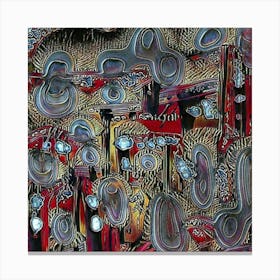 Abstract Painting 4 Canvas Print