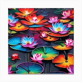 Lotus Lily 1 Canvas Print