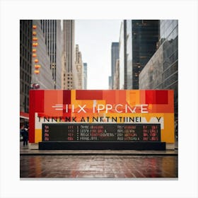 A Digital Design Of A Contemporary Appreciation Sign Written With Sprinklings Of Bold Typography O (1) Canvas Print